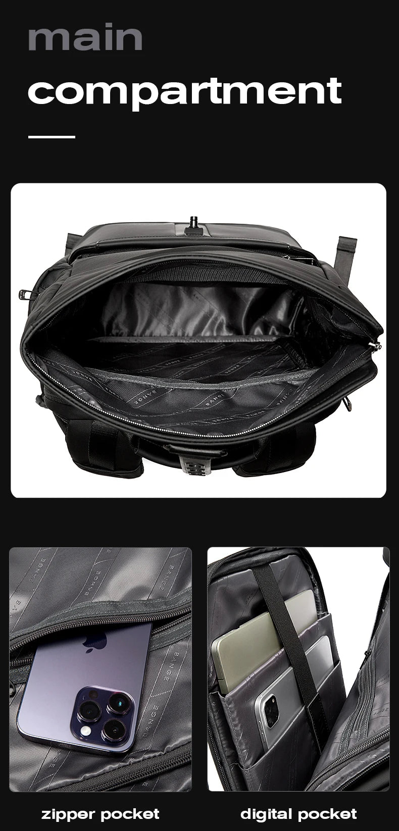 Sac à dos moderne - BANGE HORUS II