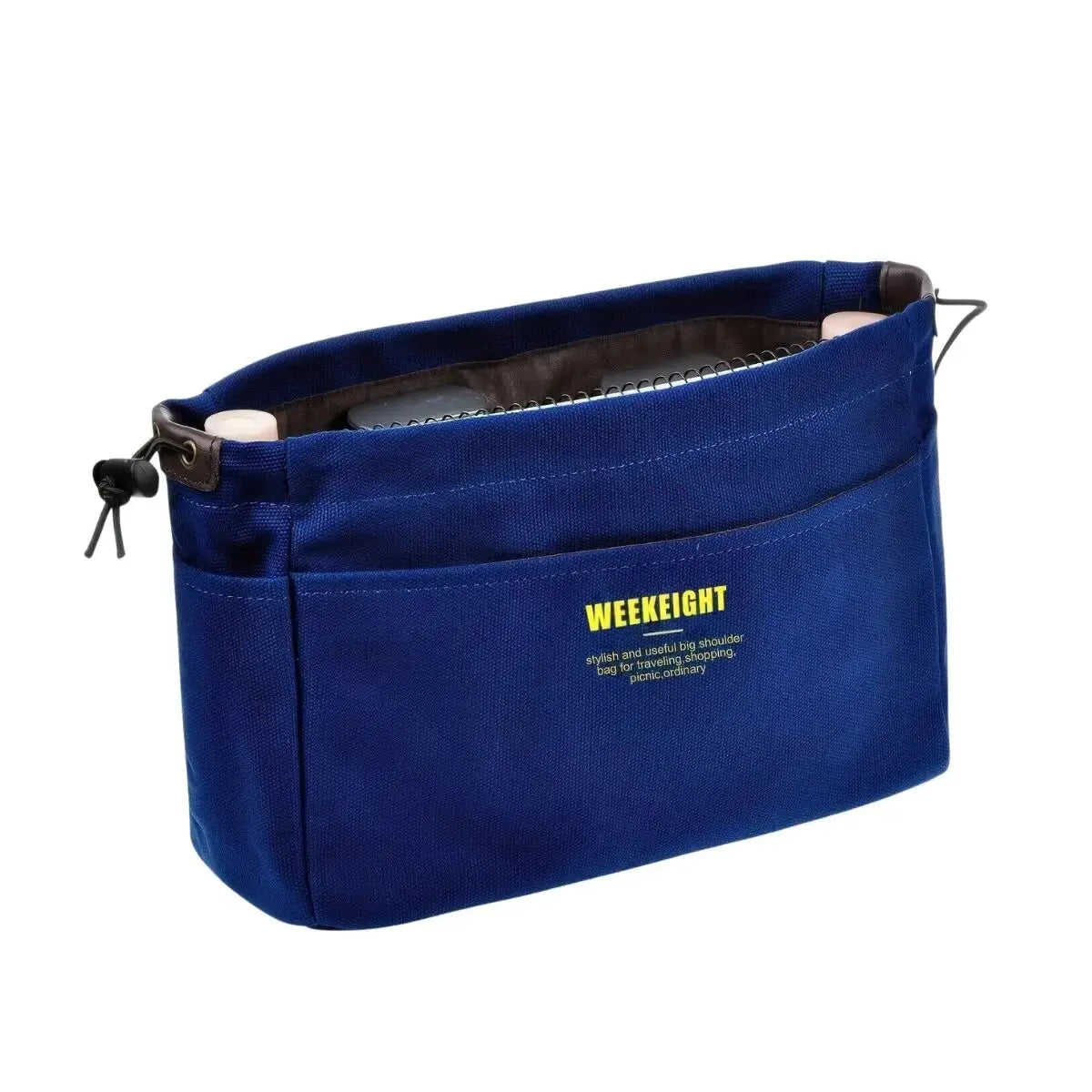 Pochette de rangement en toile avec cordon de serrage