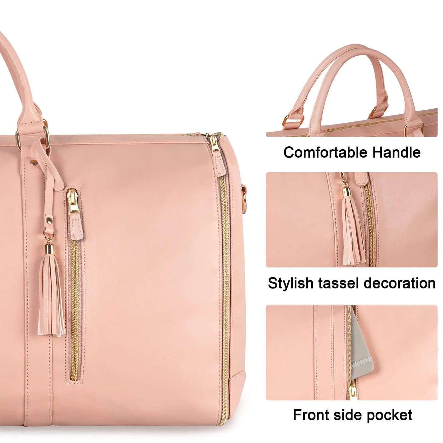 Grand sac de voyage pliable, sac à main pour vêtements