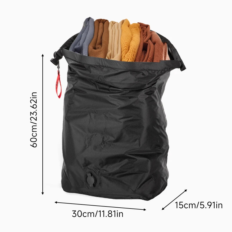 VacuSack Travel Compressor – Sac compression sous vide voyage 20L