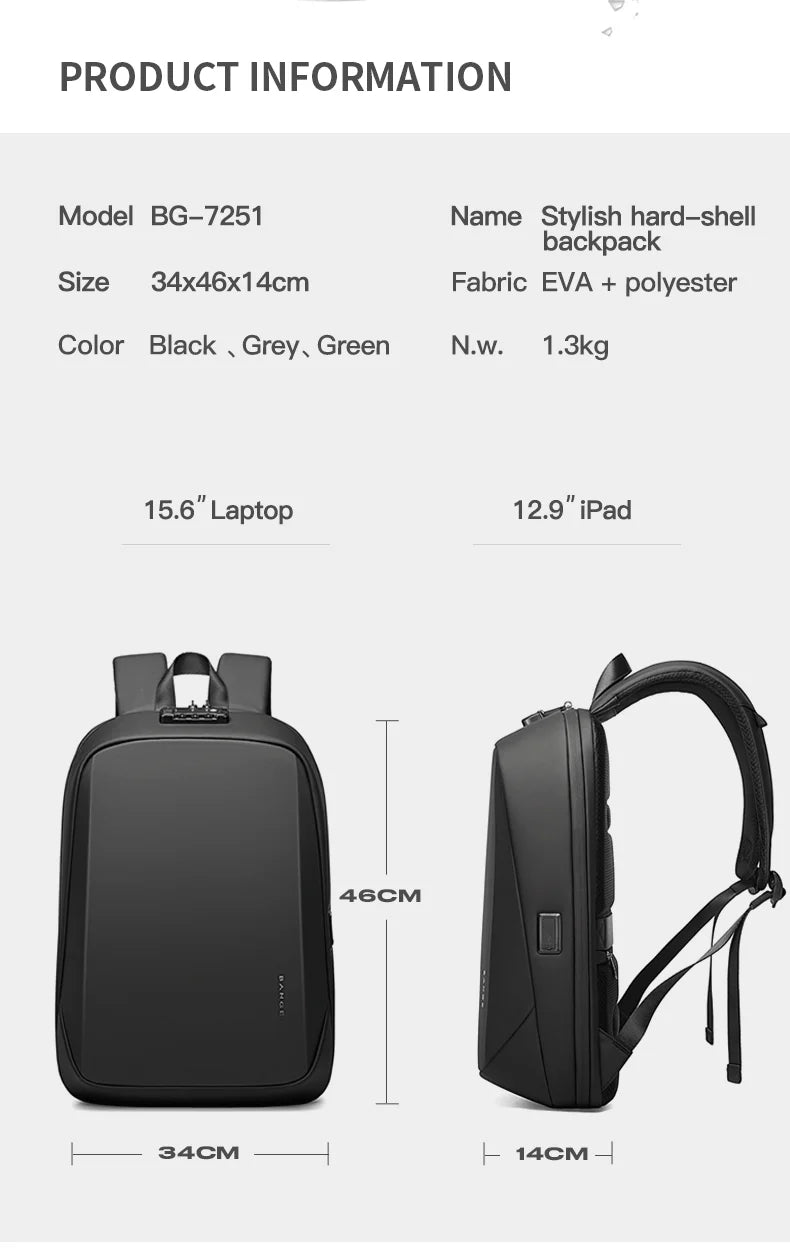 Sac à dos intelligent - BANGE VANGUARD