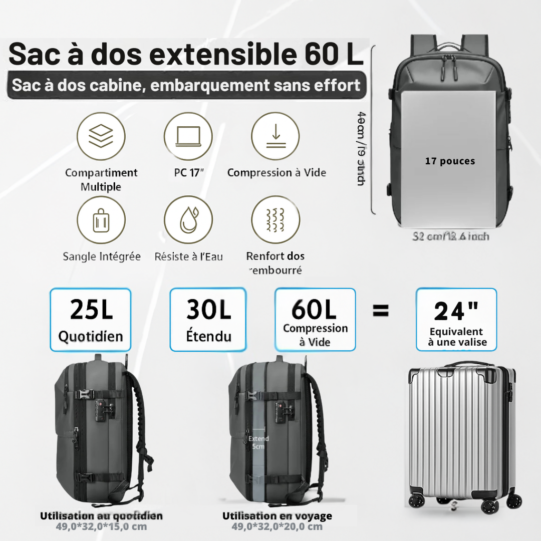 Sac à dos BAGLIO MinimaX™ Edge