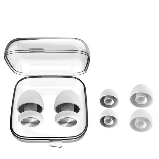 SilentPro 3D – Bouchons d'Oreilles Réutilisables Silicone Triple Isolation