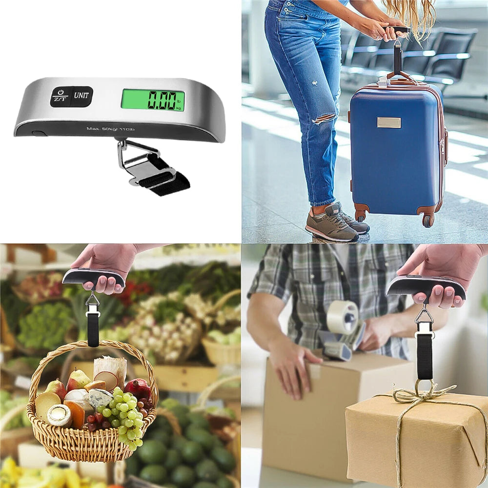 Balance numérique portable 10gx50kg à affichage LCD