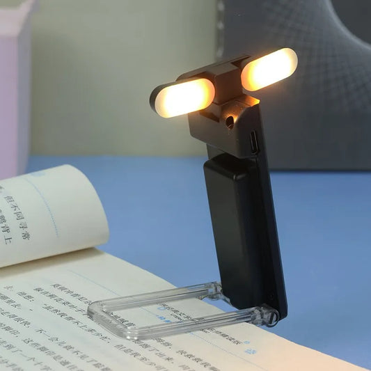 Lampe de Lecture BookLight Pro avec Double LED Rechargeable