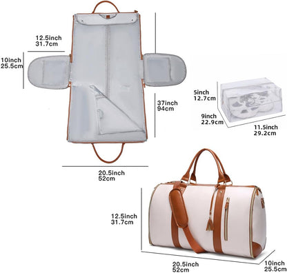 Grand sac de voyage pliable, sac à main pour vêtements