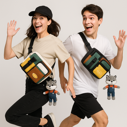 Sac Banane Multipoches - Baglio Urban StreetStyle