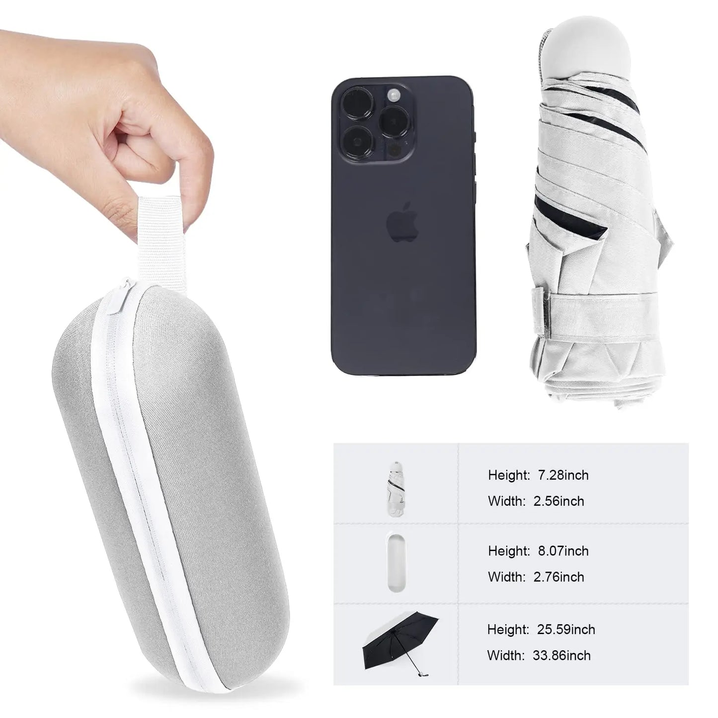 Mini Parapluie Pliant Automatique SkyShield