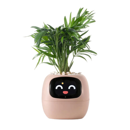 Pot Connecté FloBot Émotion – Jardinière Intelligente WiFi avec 49 Expressions