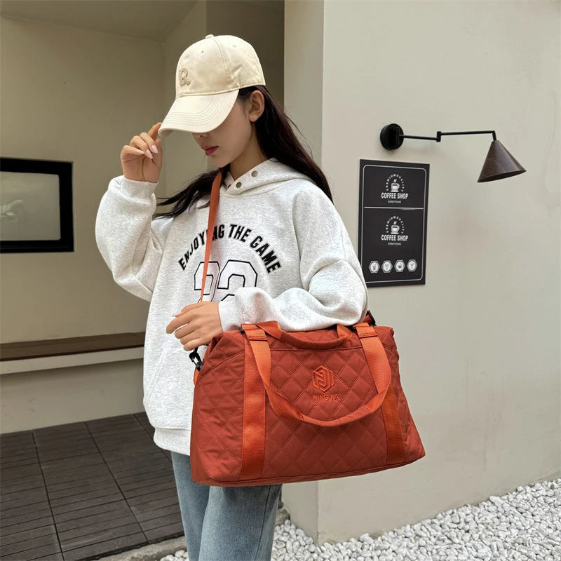 Sac de voyage étanche multipoches pour femme