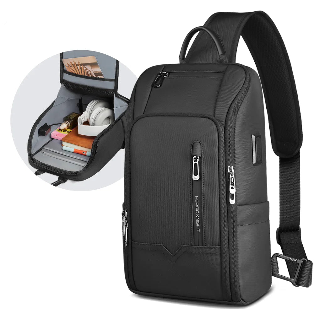 CrossPack Urban Elite – Sacoche bandoulière multi-compartiments
