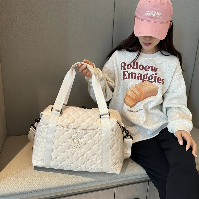 Sac de voyage étanche multipoches pour femme