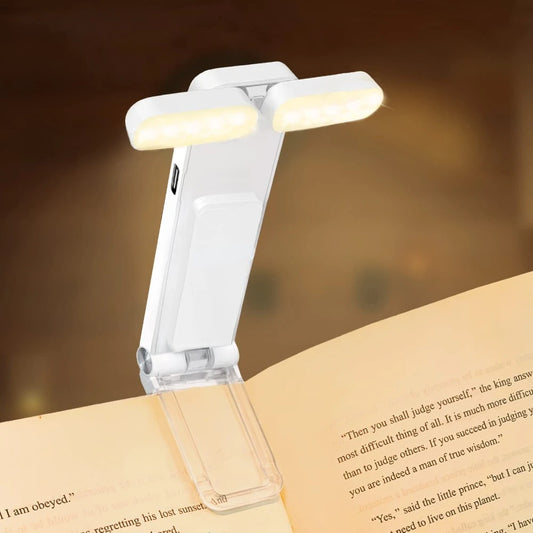 Lampe de Lecture BookLight Pro avec Double LED Rechargeable