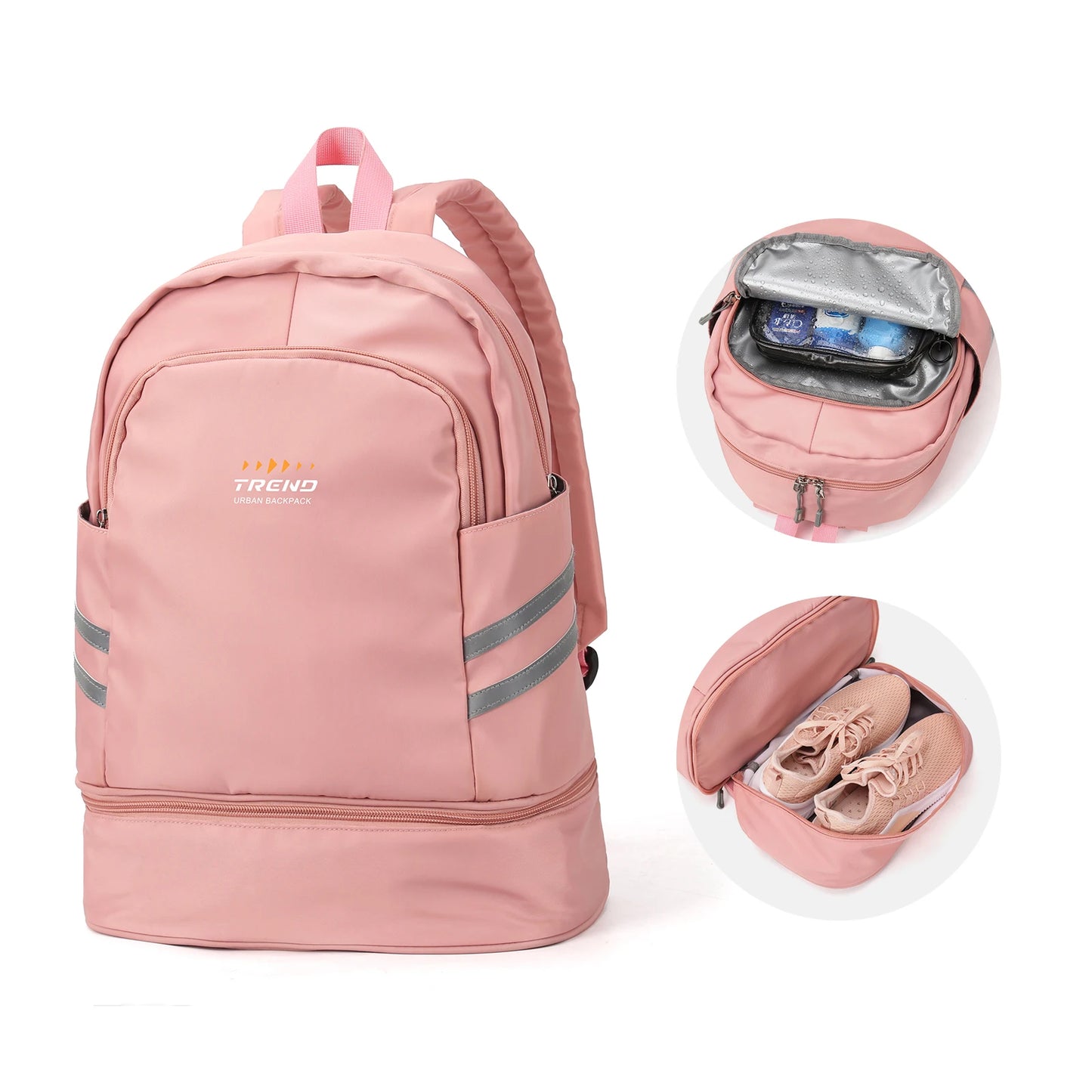 Sac à Dos Pliable avec Compartiment Chaussures - TREND Urban Backpack