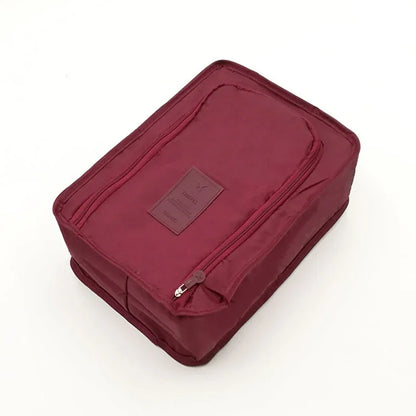 Sac à Chaussures Nomade Slim – Organisateur de Voyage Étanche, Pliable & Multifonction