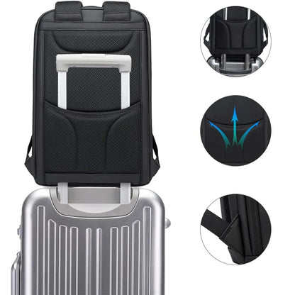 ProPack Executive – Sac à dos laptop 15,6 pouces, port USB & sangle trolley
