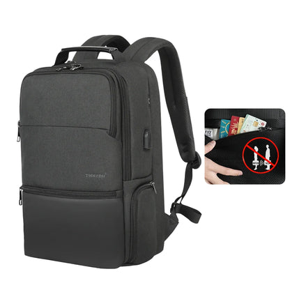 ShieldPack Elite – Sac à dos extensible, anti-RFID, antivol, port USB & imperméable