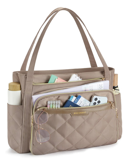 LuxeCarry Pro - Sac Fourre-Tout Matelassé pour Femme