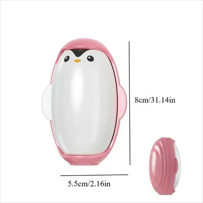 Rouleau Anti-Peluches Pingouin Réutilisable