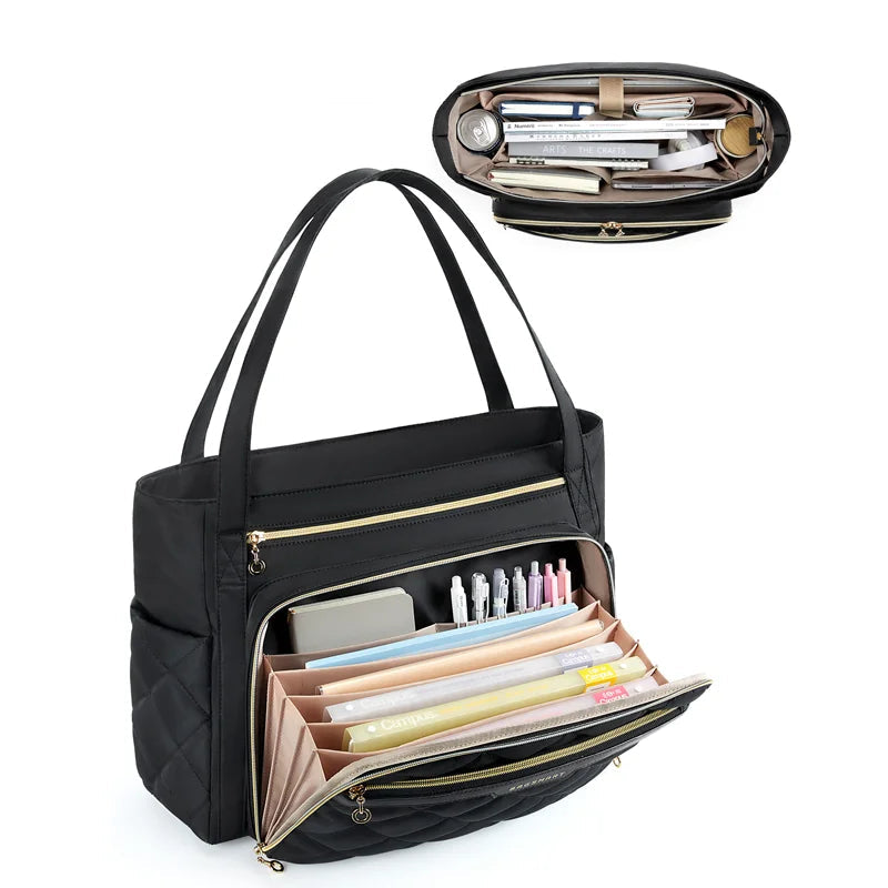 LuxeCarry Pro - Sac Fourre-Tout Matelassé pour Femme