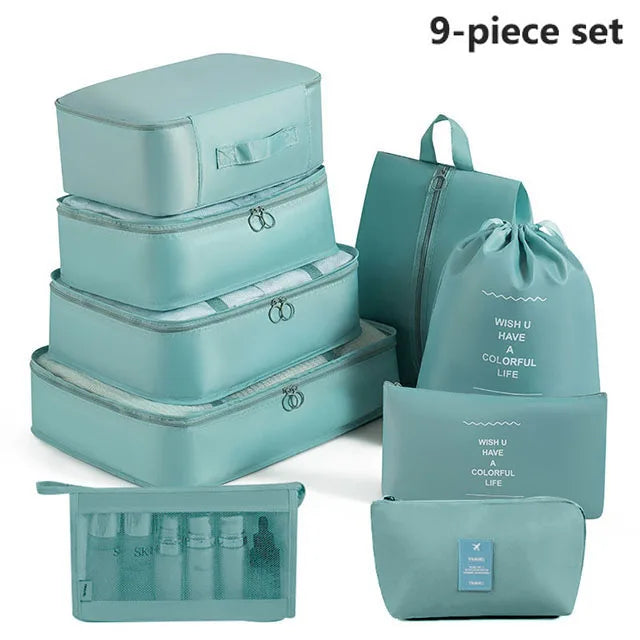 Organisateur Valise PackNest Pro – Set de Rangement Voyage 9 à 11 Pièces