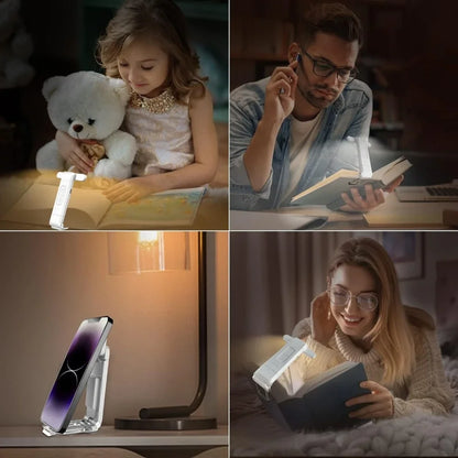 Lampe de Lecture BookLight Pro avec Double LED Rechargeable