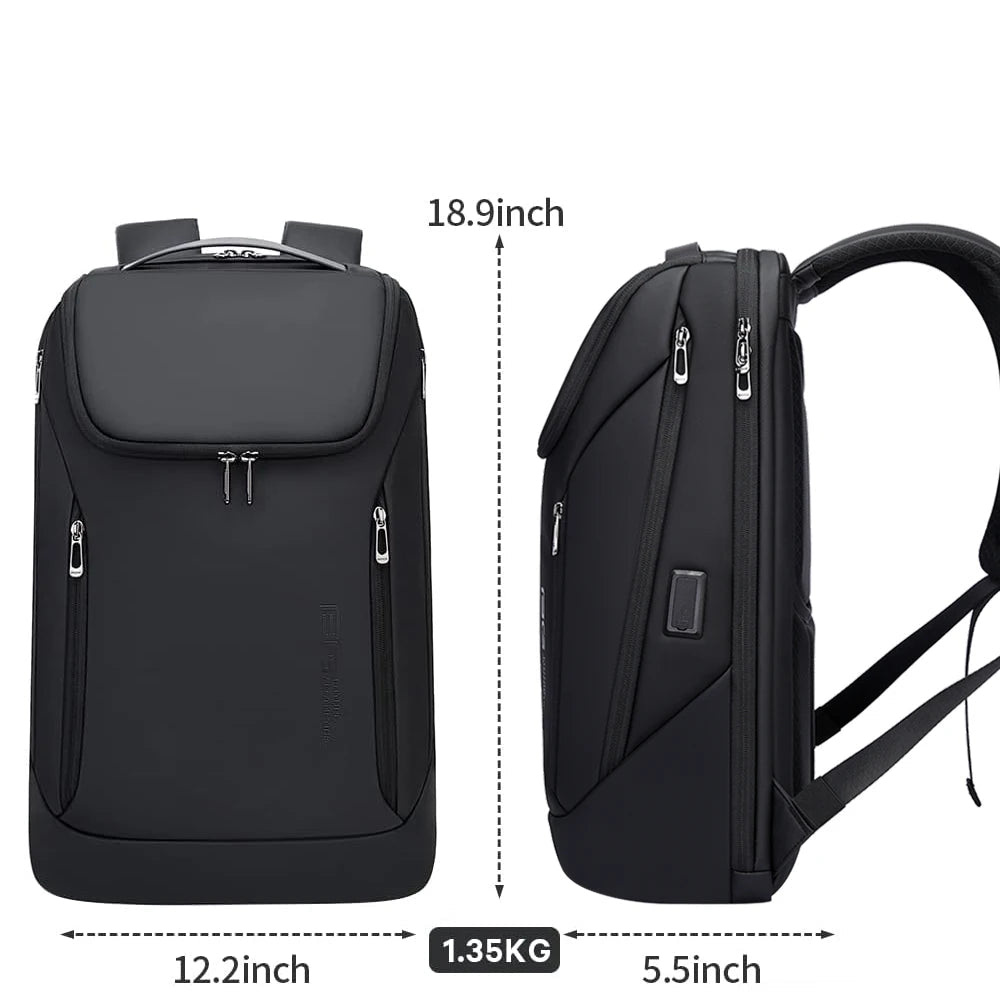ProPack Executive – Sac à dos laptop 15,6 pouces, port USB & sangle trolley