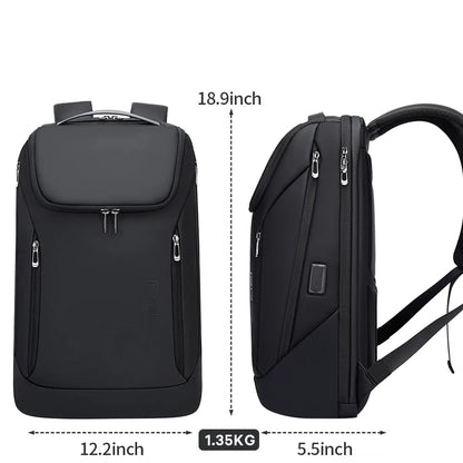ProPack Executive – Sac à dos laptop 15,6 pouces, port USB & sangle trolley