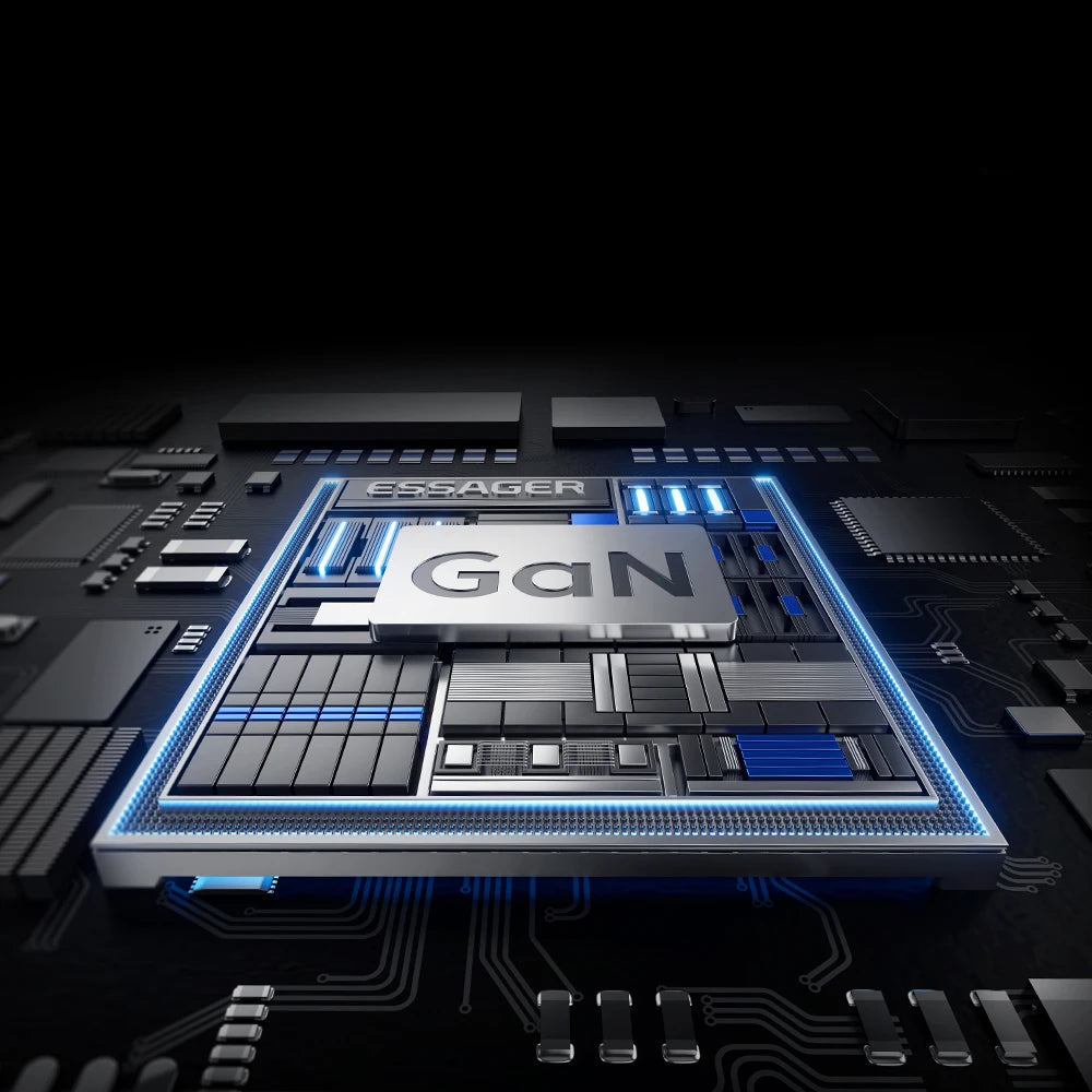 PowerFusion 3-en-1 – Chargeur GaN 65W + Batterie Externe 5000mAh + Charge Sans Fil