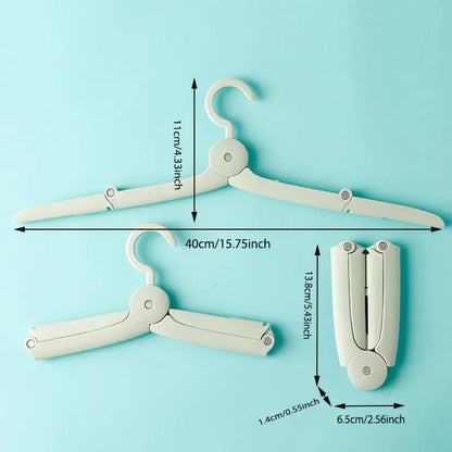 Cintres Pliables de Voyage FlexHang – L'Accessoire Malin qui Économise 70% d'Espace