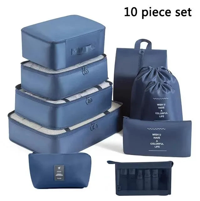 Organisateur Valise PackNest Pro – Set de Rangement Voyage 9 à 11 Pièces