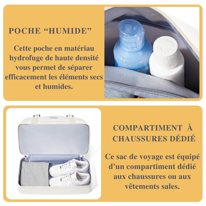 Sac de voyage avec compartiment à chaussure