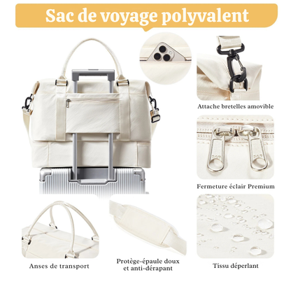 Sac de voyage avec compartiment à chaussure