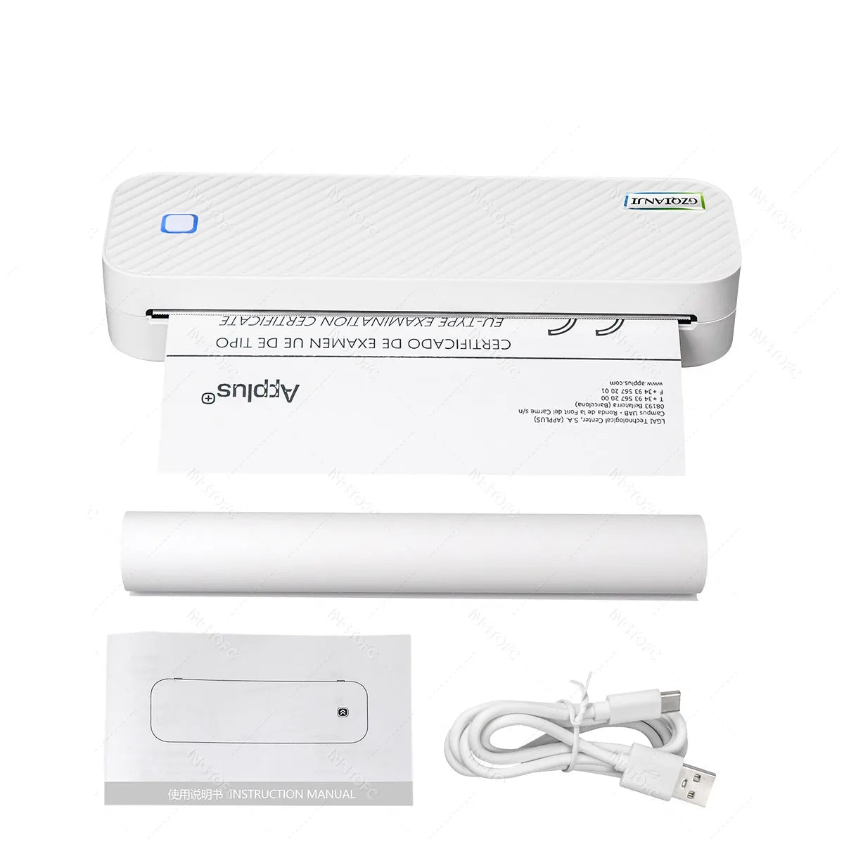 Imprimante Thermique Portable A4 PrintPro – Imprimez Partout, Sans Encre Ni Câble