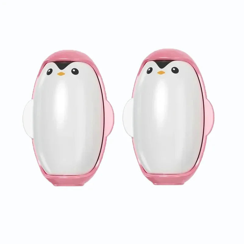 Rouleau Anti-Peluches Pingouin Réutilisable