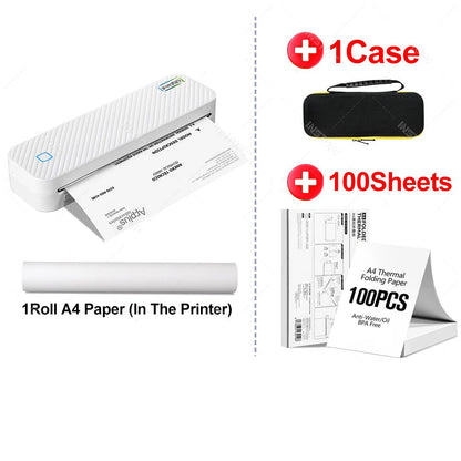 Imprimante Thermique Portable A4 PrintPro – Imprimez Partout, Sans Encre Ni Câble