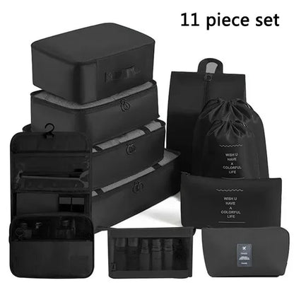 Organisateur Valise PackNest Pro – Set de Rangement Voyage 9 à 11 Pièces