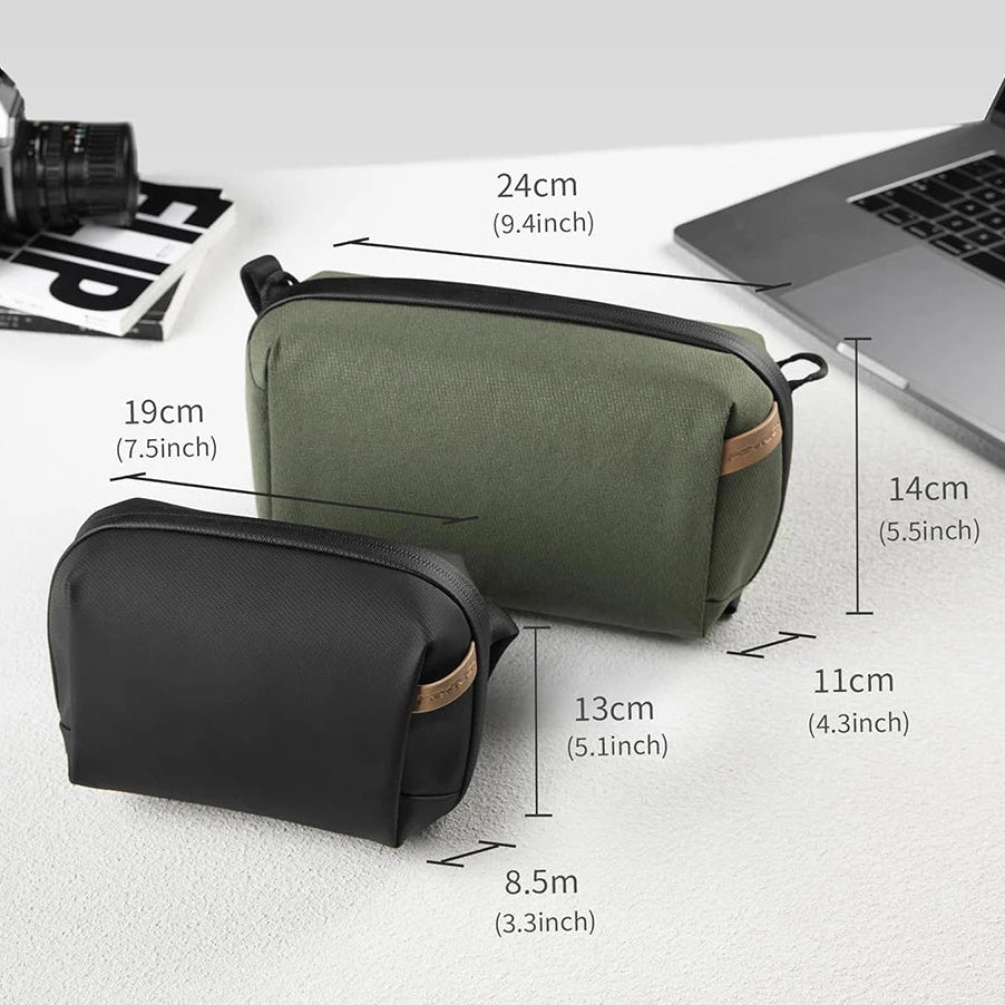 TechVault Organizer – Pochette de rangement technologique imperméable