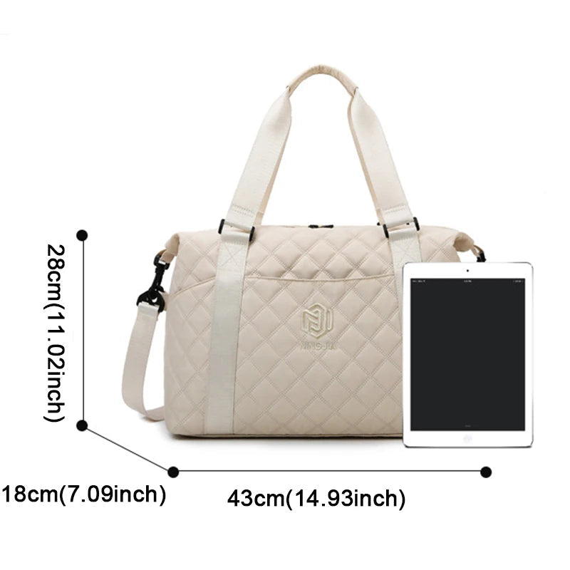 Sac de voyage étanche multipoches pour femme