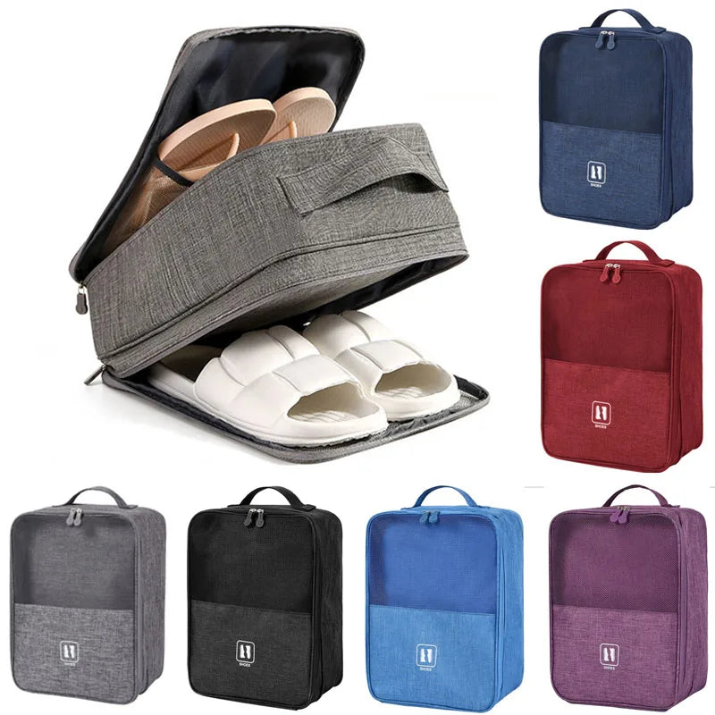 Sac à chaussures de Voyage Escapade Pro – Organisateur Imperméable, Pliable & Anti-Poussière