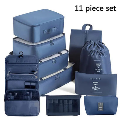 Organisateur Valise PackNest Pro – Set de Rangement Voyage 9 à 11 Pièces
