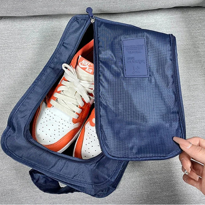 Sac à Chaussures Nomade Slim – Organisateur de Voyage Étanche, Pliable & Multifonction