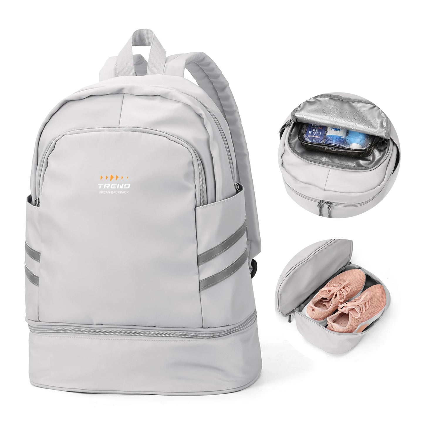 Sac à Dos Pliable avec Compartiment Chaussures - TREND Urban Backpack