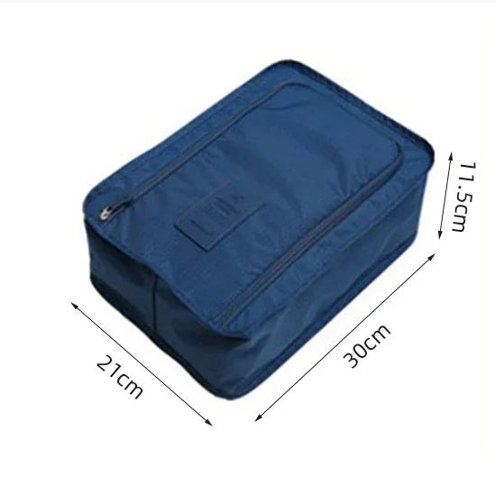 Sac à Chaussures Nomade Slim – Organisateur de Voyage Étanche, Pliable & Multifonction