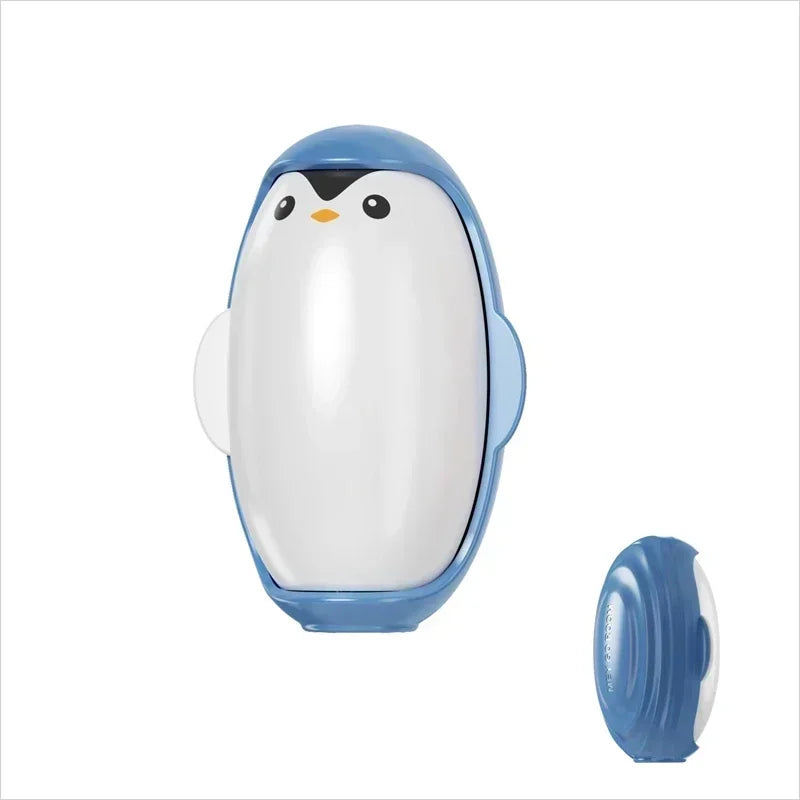 Rouleau Anti-Peluches Pingouin Réutilisable