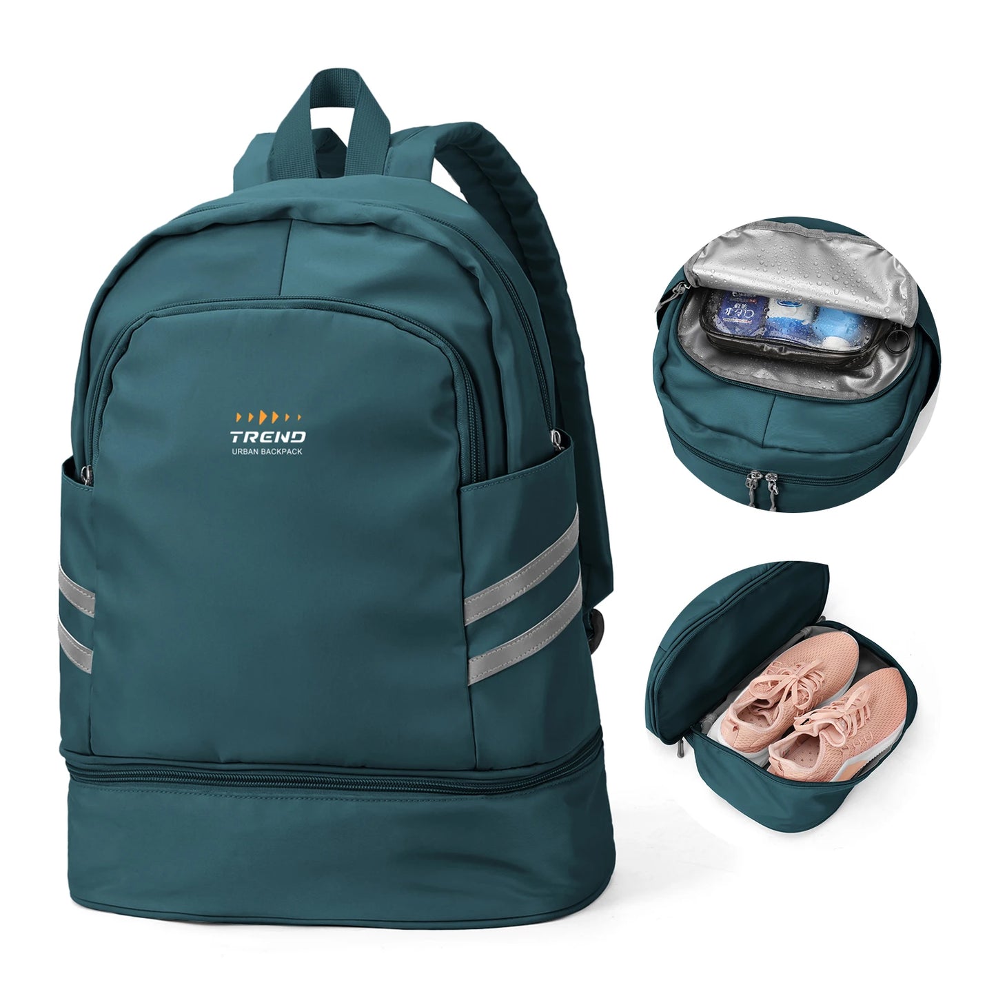 Sac à Dos Pliable avec Compartiment Chaussures - TREND Urban Backpack